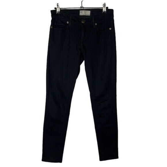 Free People Black Mid Rise Skinny Jeans 26 - Picture 2 of 4